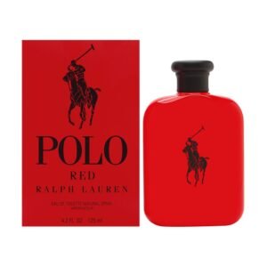 Ralph Lauren Polo Red Eau de Toilette Spray for Men 4.2 Ounce