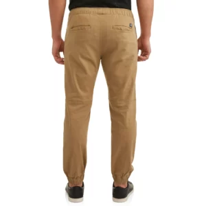 Lazer Mens Pull-On Stretch Twill Jogger Pants